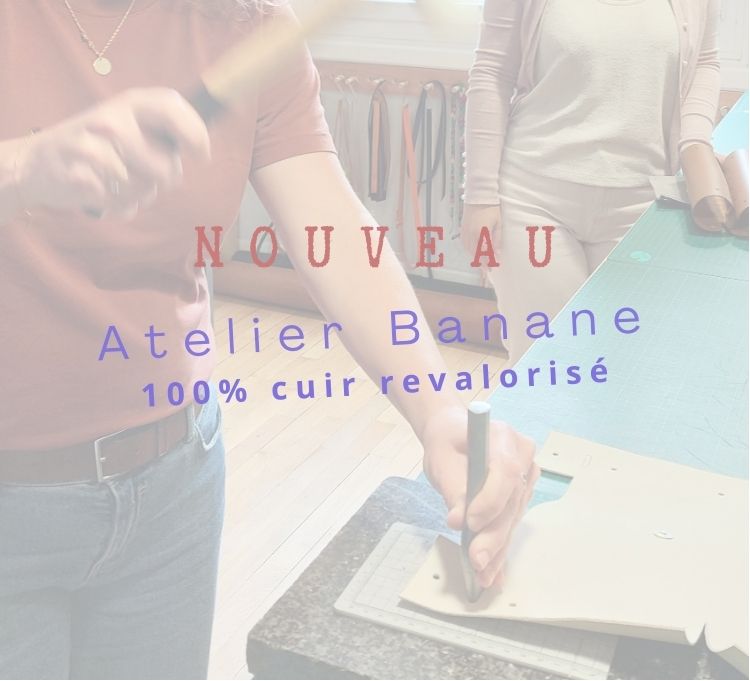 Carte cadeau atelier réalisez votre banane en cuir
