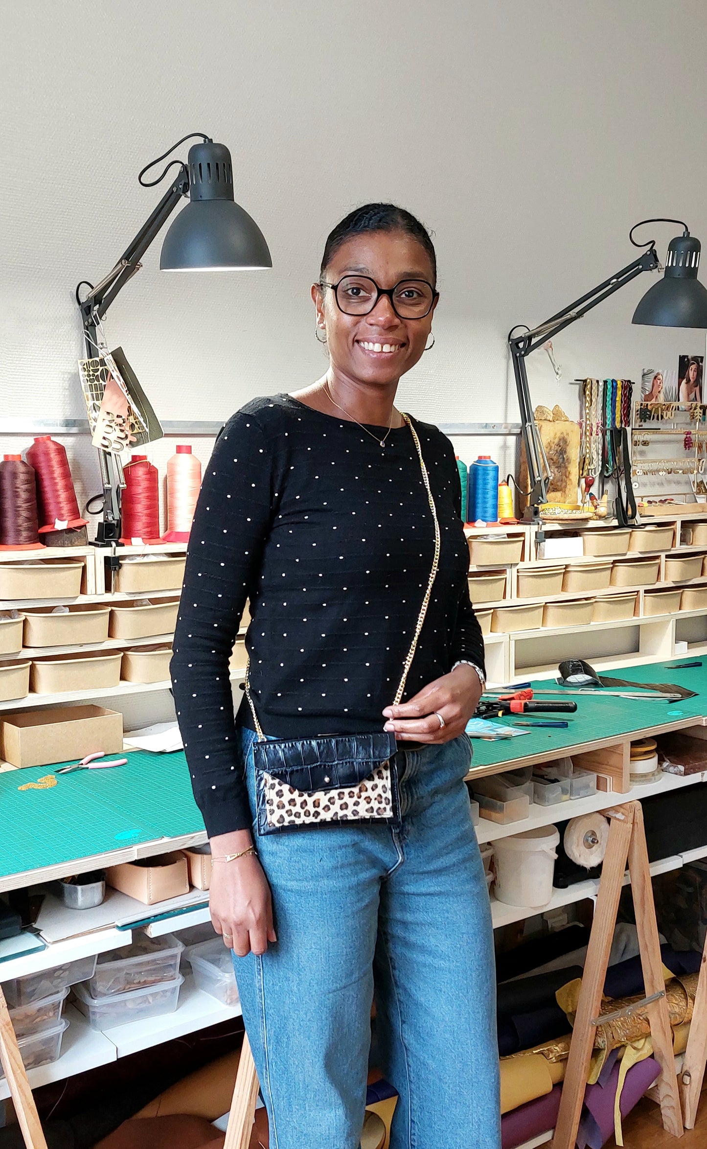 Carte cadeau atelier imaginez votre pochette en cuir