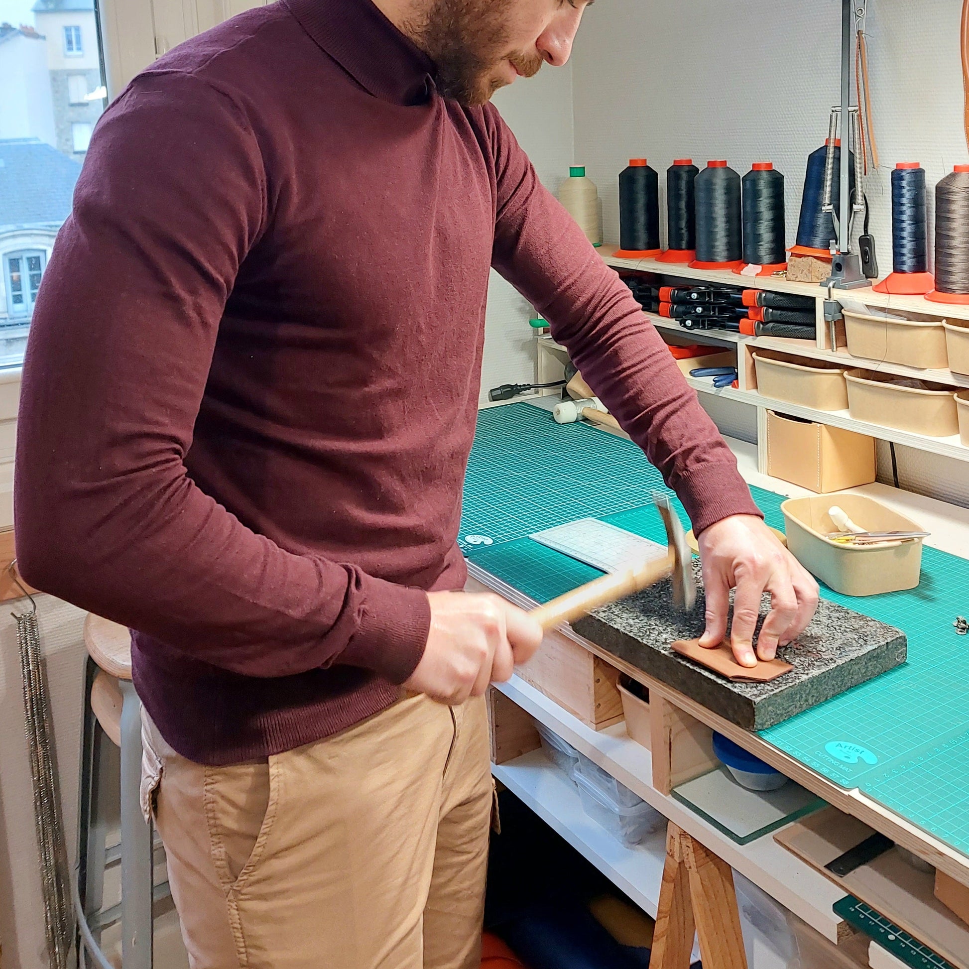 Atelier fabriquez votre petite maroquinerie