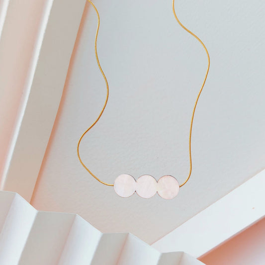 COLLIER ASTRE NACRE